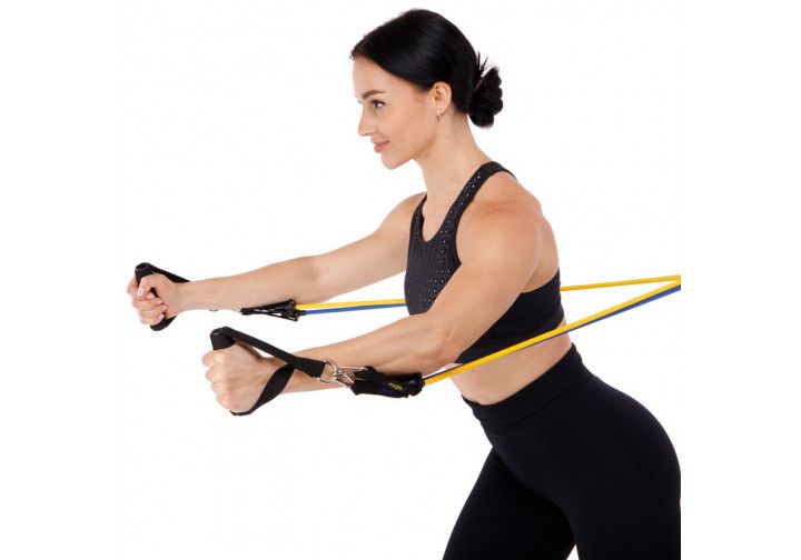 Набір еспандерів Бубновського EasyFit з 5 шт EasyFit  фото 4