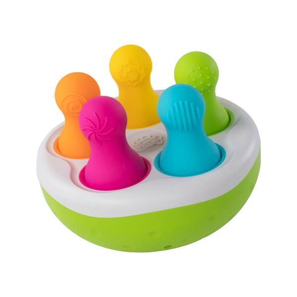 Сортер-балансир Fat Brain Toys Spinny Pins - Неваляшки  фото 4