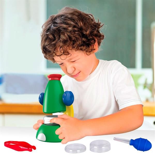 Набор для исследований Edu-Toys Мой первый микроскоп с увеличением в 30 раз  фото 4