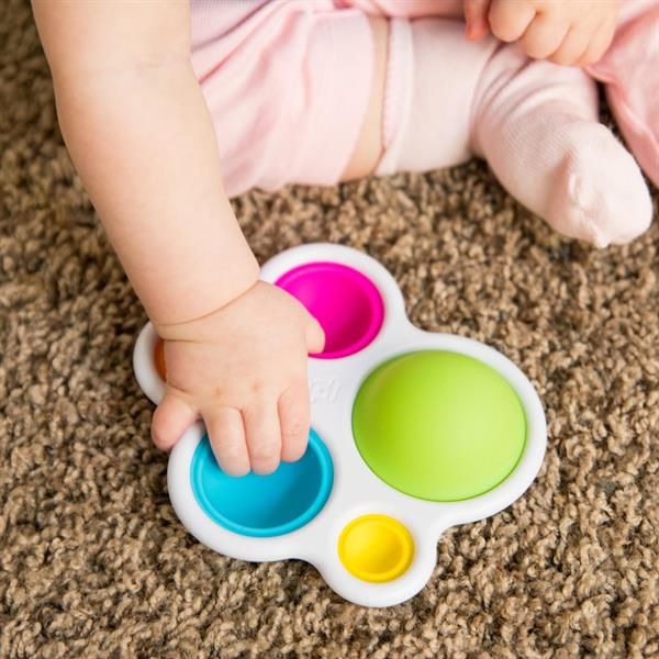 Іграшка-антистрес Fat Brain Toys dimpl Натисніть на кулю, SIMPLE DIMPLE  фото 4