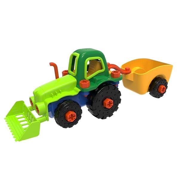 Конструктор Edu-Toys Трактор с шуруповертом 29 деталей  фото 4