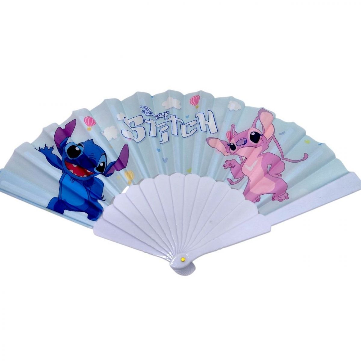 Віяло "Вухань Стіч / Stitch", 41 см в розкладному вигляді (мікс видів), ціна за 1 шт  фото 4