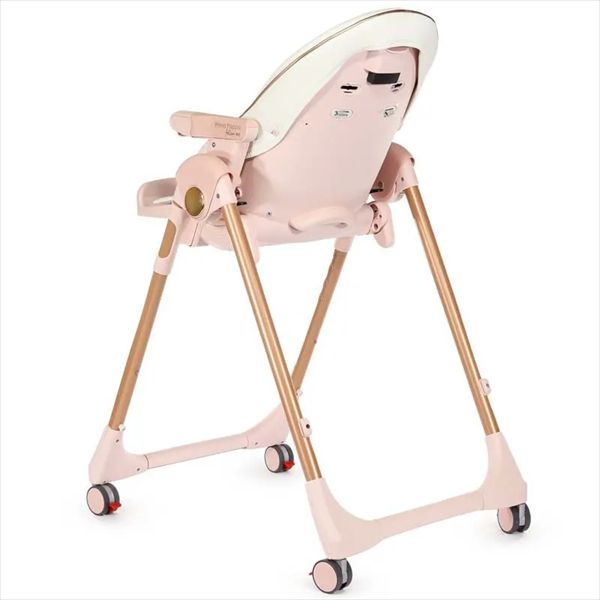 Стульчик для кормления Peg-Perego Prima Pappa Follow Me розовое золото  фото 4