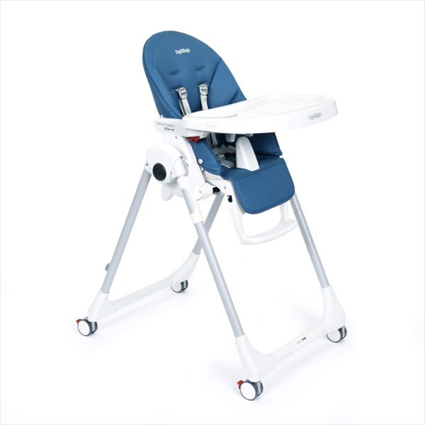 Стілець для годування Peg-Perego Prima Pappa Follow Me (блакитний)  фото 4