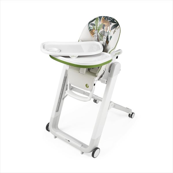 Стільчик для годування Peg-Perego Siesta Follow Me з тропічним малюнком  фото 4