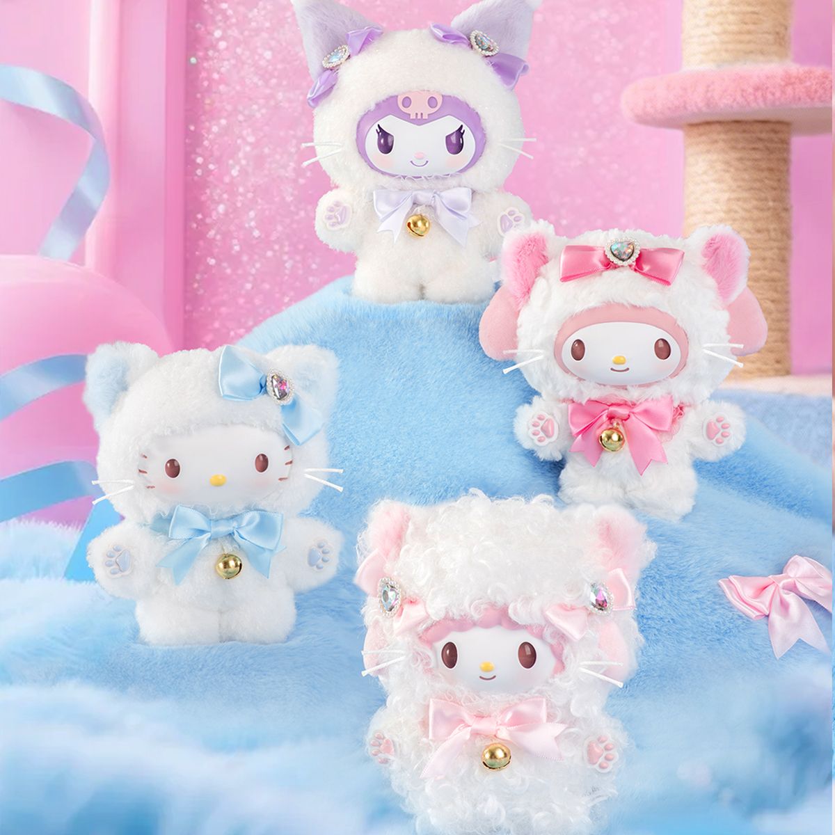 Мягкая игрушка-сюрприз на клипсе Pop Top Sanrio – Мечта с бантиком  фото 4