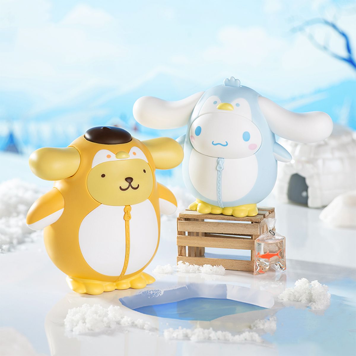 Механічна іграшка-сюрприз Pop Top Sanrio – Бал пінгвінів  фото 4
