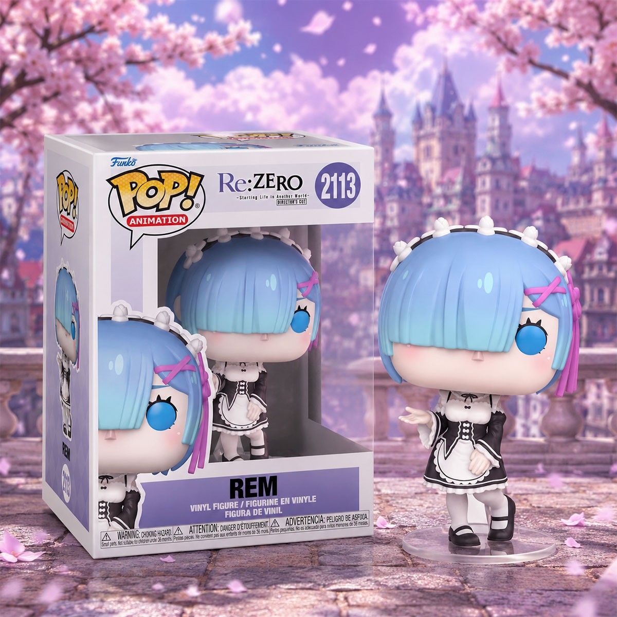 Ігрова фігурка Funko POP! серії Re:ZERO - Рем (w/CH)  фото 4