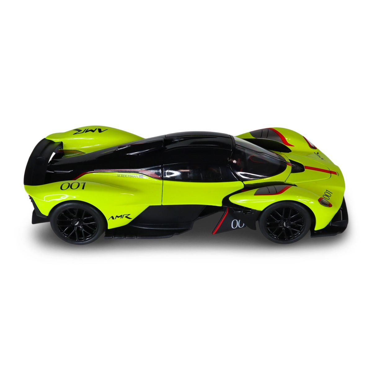 Автомодель - Aston Martin Valkyrie (жёлтый, 1:18)  фото 4