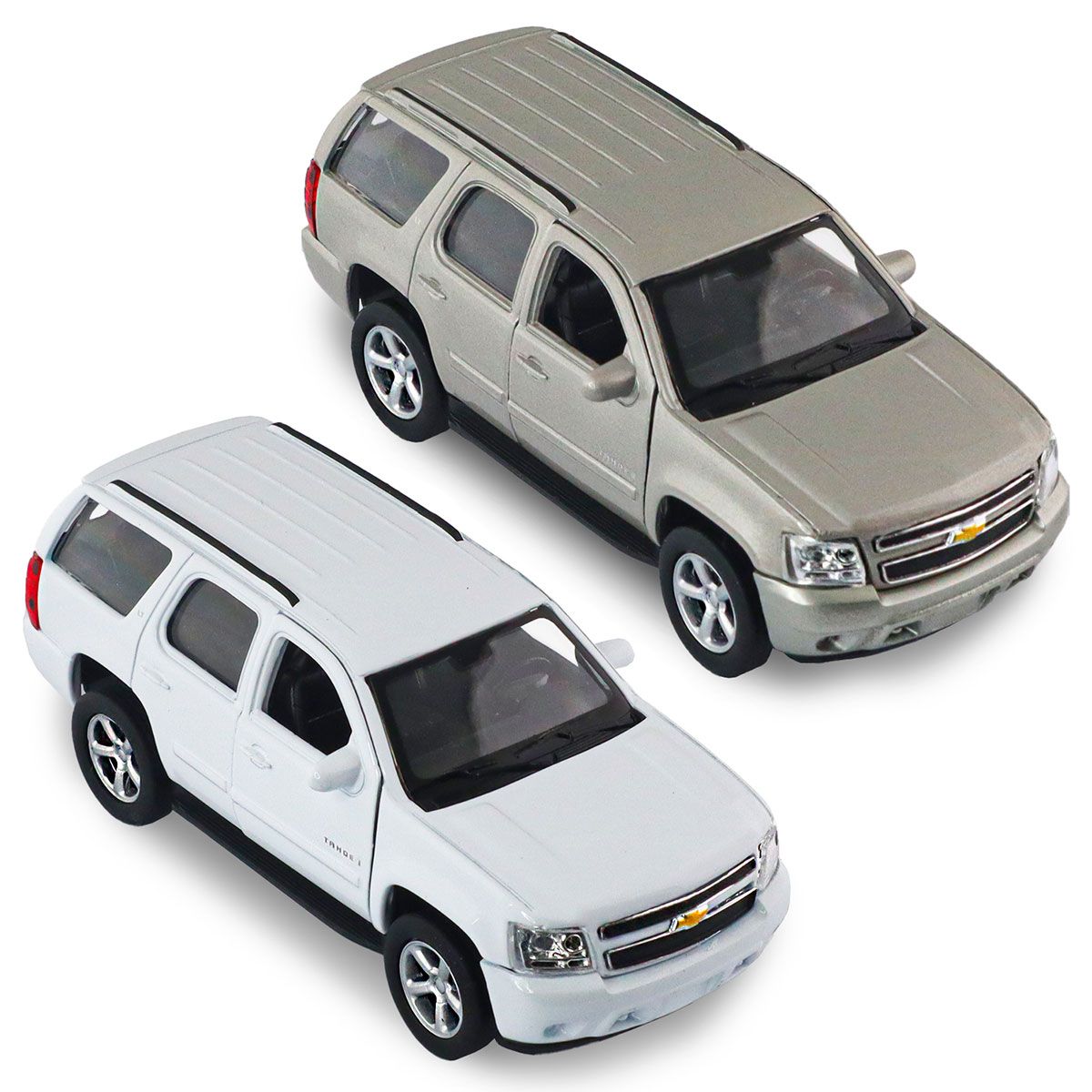 Автомодель - Chevrolet Tahoe 2008 (білий, сірий)  фото 4