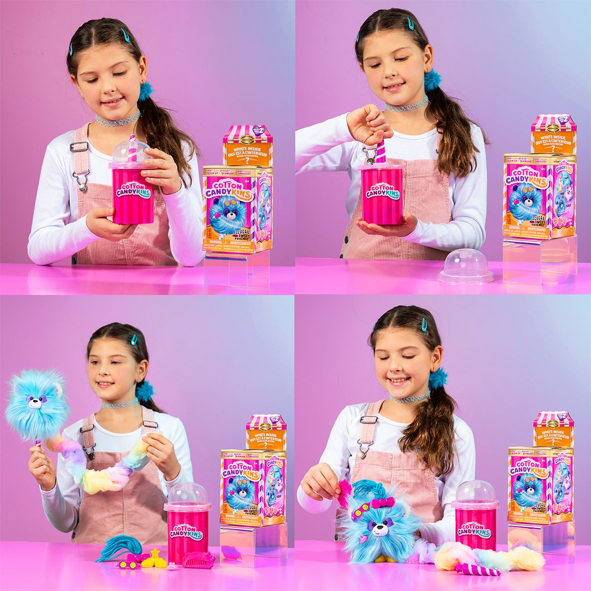 Мягкая игрушка-сюрприз Cotton Candykins W2 – Пушистый любимец  фото 4