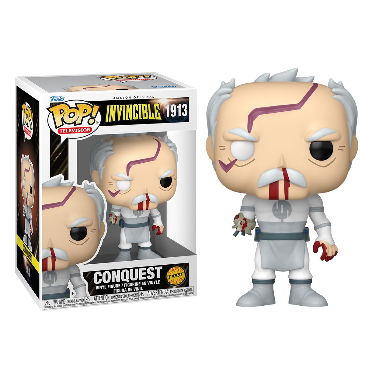 Игровая фигурка Funko POP! серии Неуязвимый - Конквест (в бою с Неуязвимым) (W/CH)  фото 4