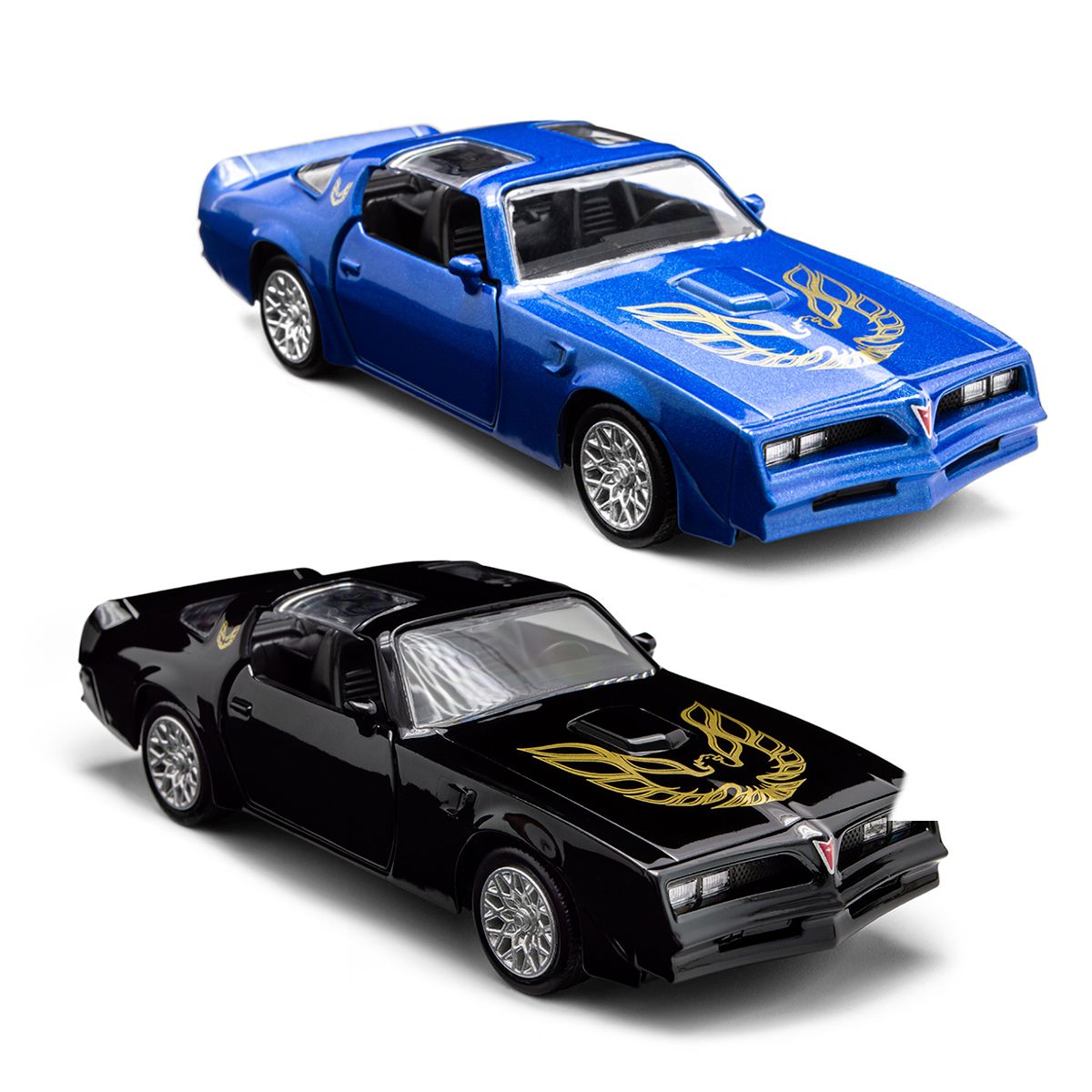Автомодель - Pontiac Firebird 1978 (чорний, синій) (МІКС)  фото 4