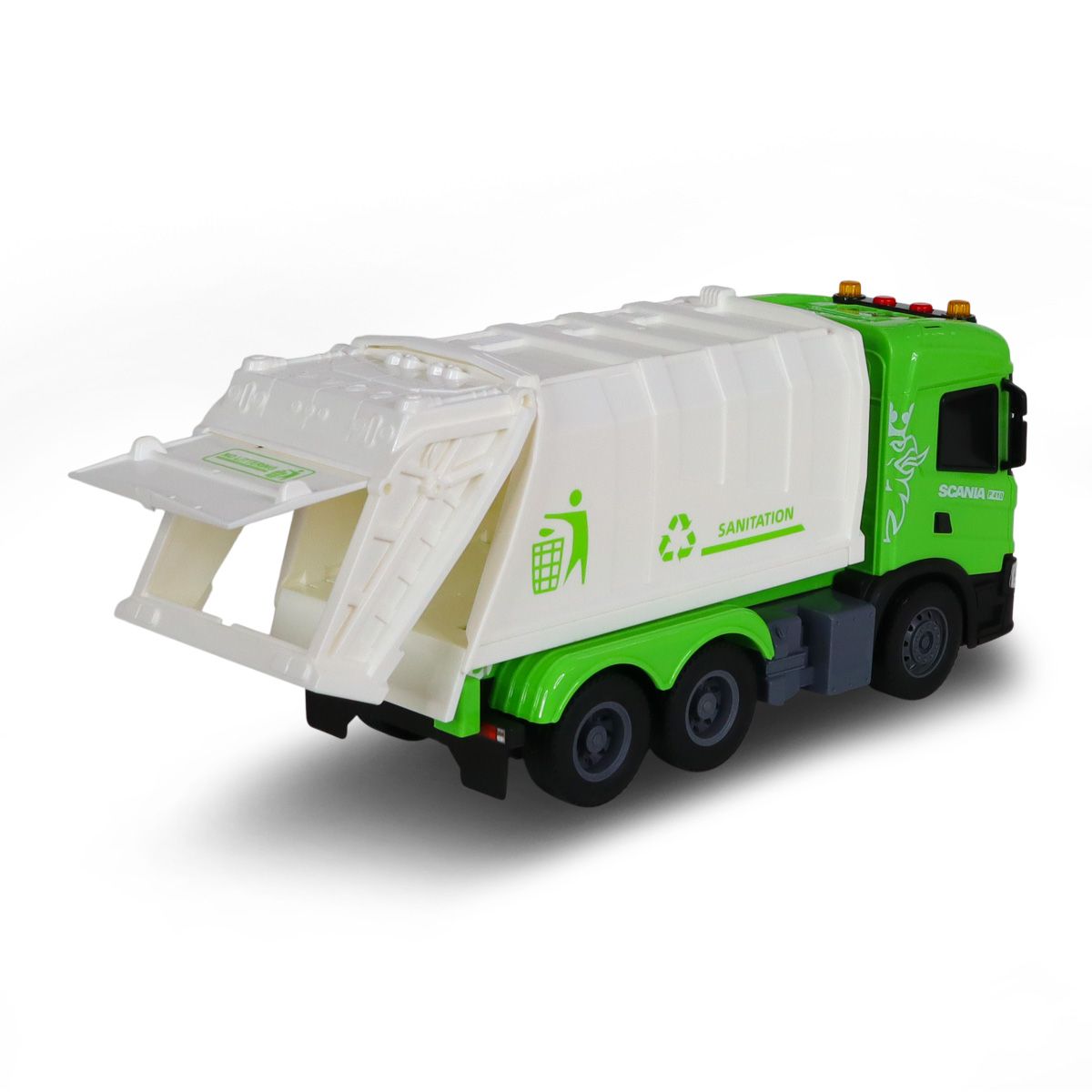 Автомодель серії Big Truck – Сміттєвоз Scania (світло, звук)  фото 4