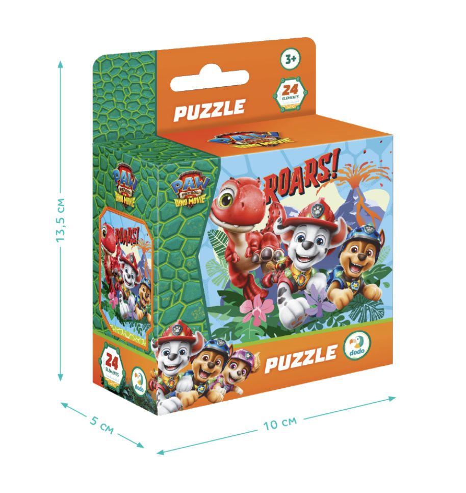 Пазл на 24 елементи «Рев динозавра», Щенячий патруль / Paw Patrol  фото 4