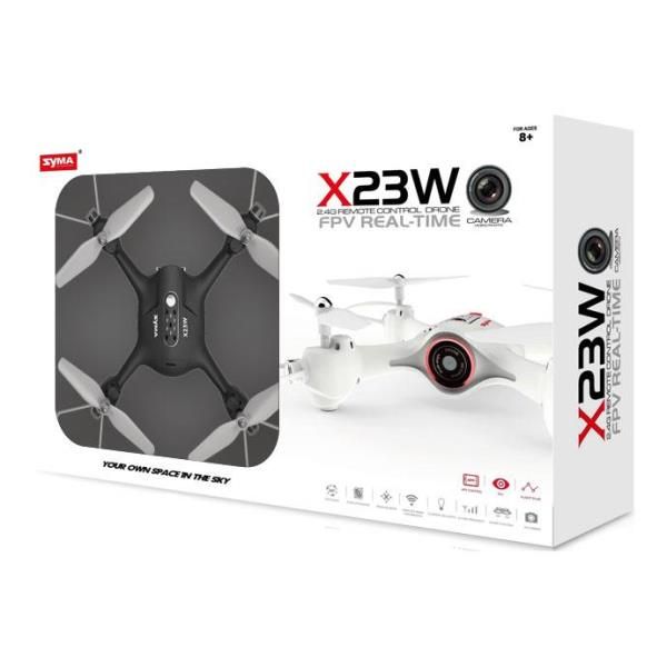 Квадрокоптер Syma з 2,4 ГГц керуванням та FPV-камерою 21 cм чорний (X23W Black)  фото 4