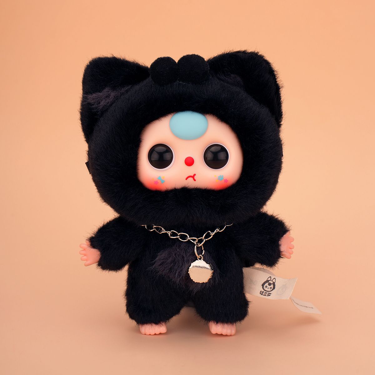 Коллекционная мягкая игрушка с кольцом POP TOP серии Baby Three - Котики и собачки  фото 4
