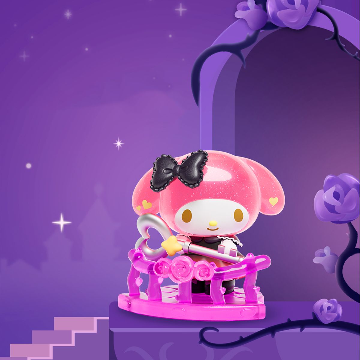 Фігурка-сюрприз Pop Top Kuromi & My Melody – Квіткова таємниця  фото 4