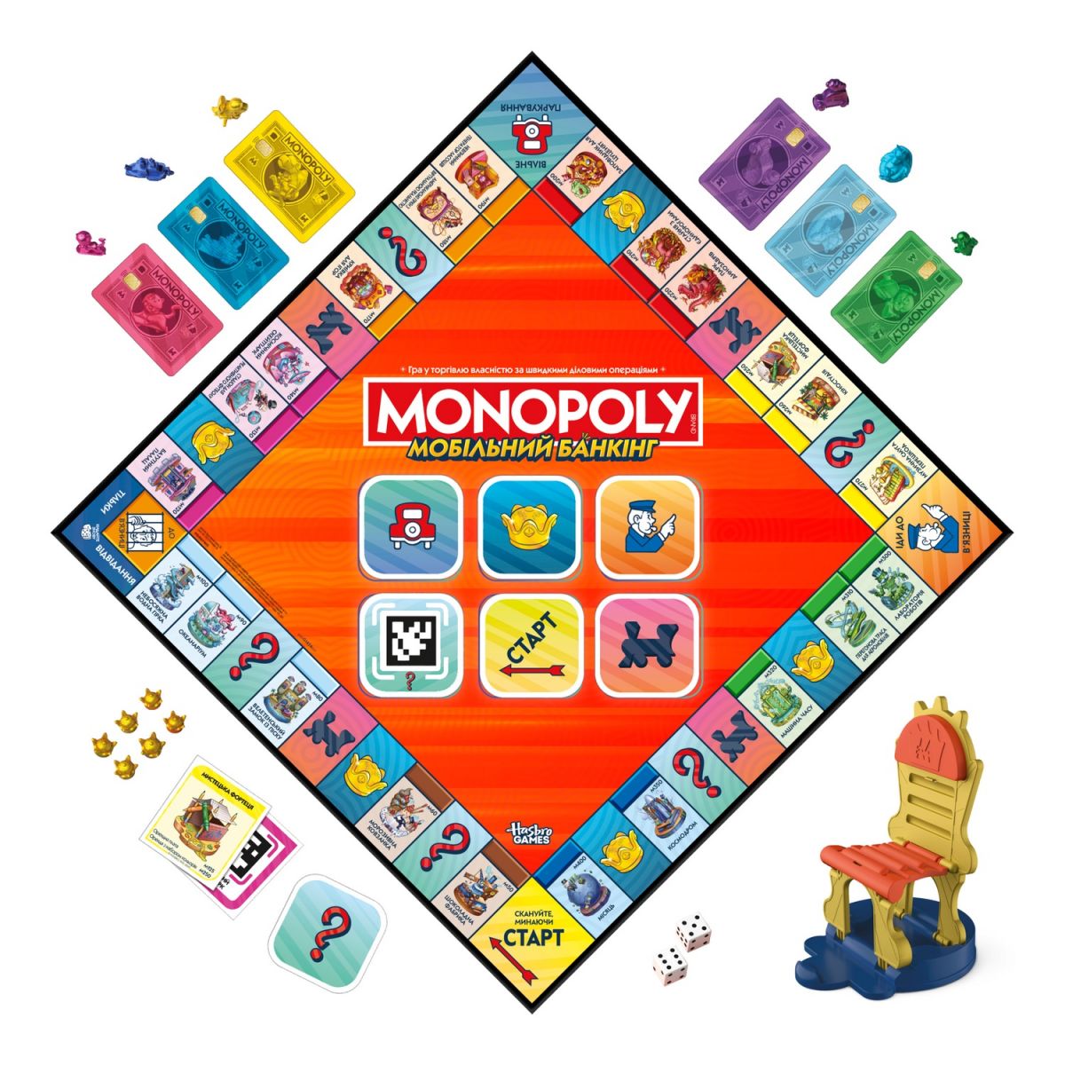 MONOPOLY Гра настільна Монополія Мобільний Банкінг  фото 4