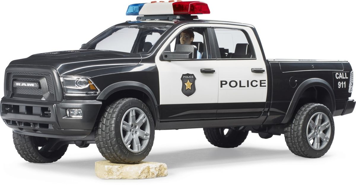 Набір іграшковий.  Поліцейський RAM 2500 з фігуркою поліцейського  фото 4