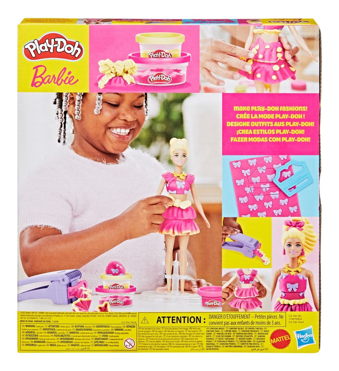 PD Набір для творчості з масою для ліплення Barbie в асортименті  фото 4