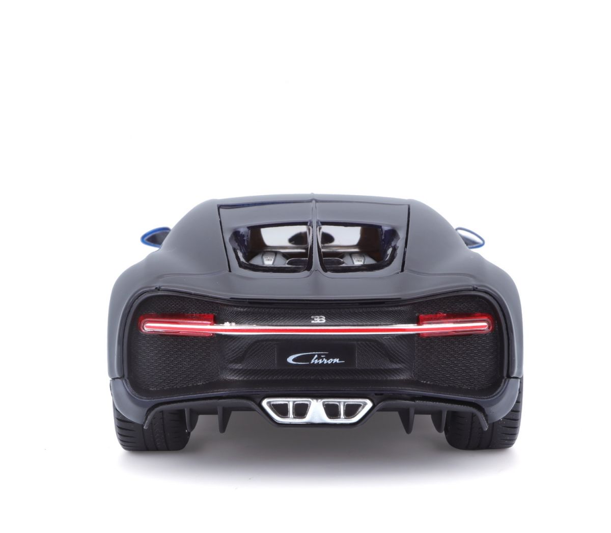 Автомодель в масштабе 1:24 - Bugatti Chiron синий металлик  фото 4