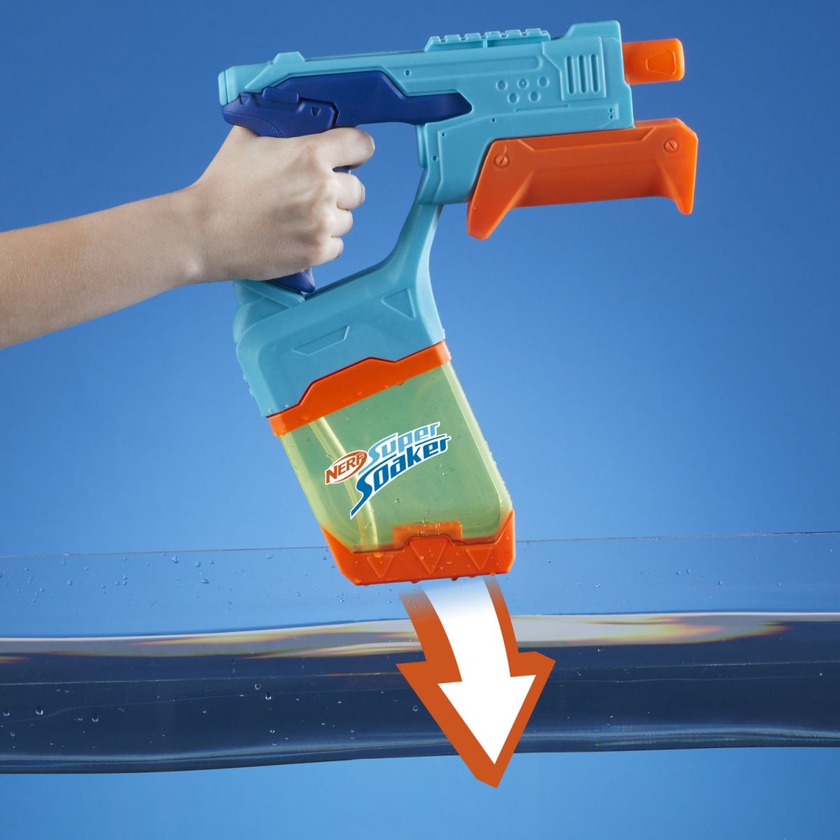 NERF Набор бластеров игрушечных водных Данк Фил серии Нерф Супер Сокер, 2 шт  фото 4