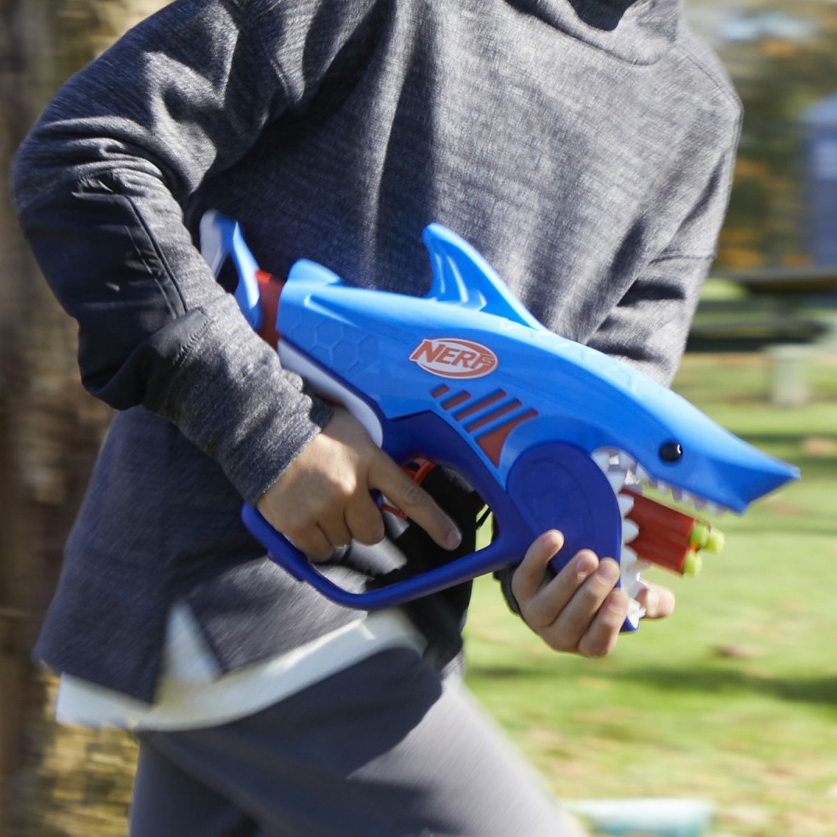 NERF Бластер игрушечный Шаркфаер серии Nerf Wild  фото 4