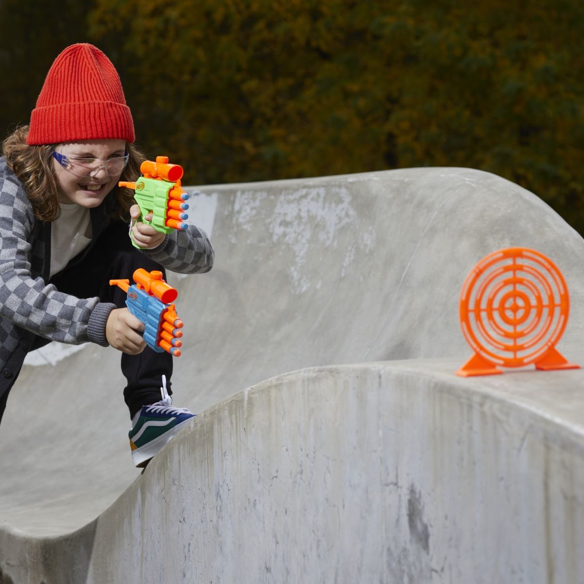 NERF Набор бластеров Элит Фейс офф таргет  фото 4