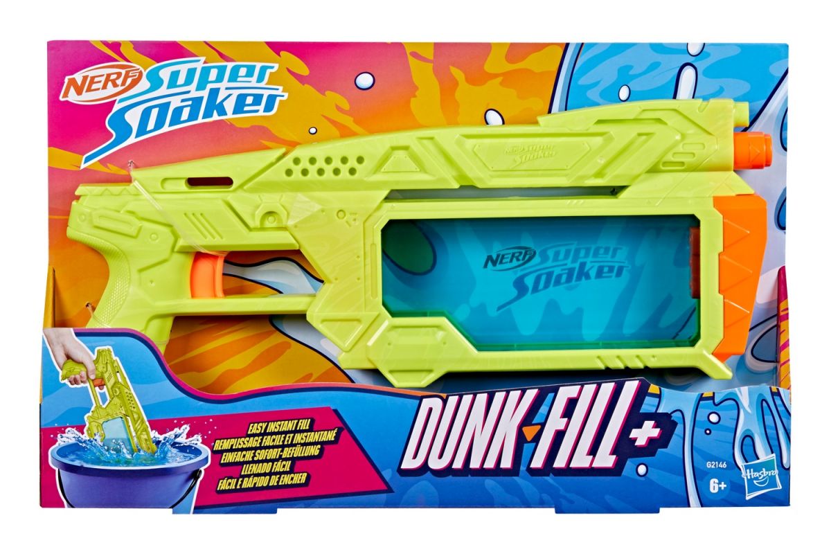NERF Бластер іграшковий водяний Dunk Fill+  фото 4