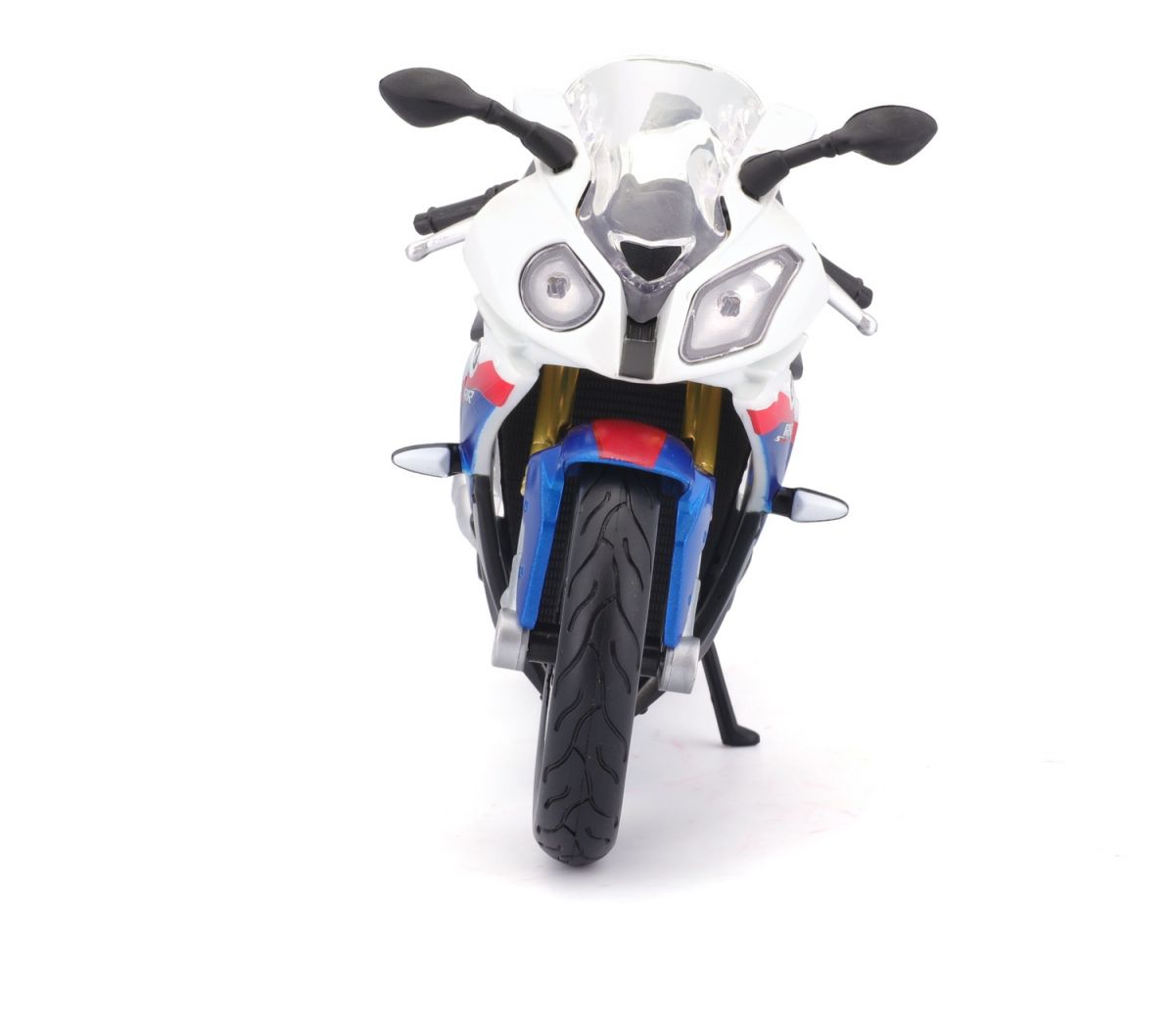 Мотоцикл игрушечный BMW S1000RR в масштабе 1:12  фото 4