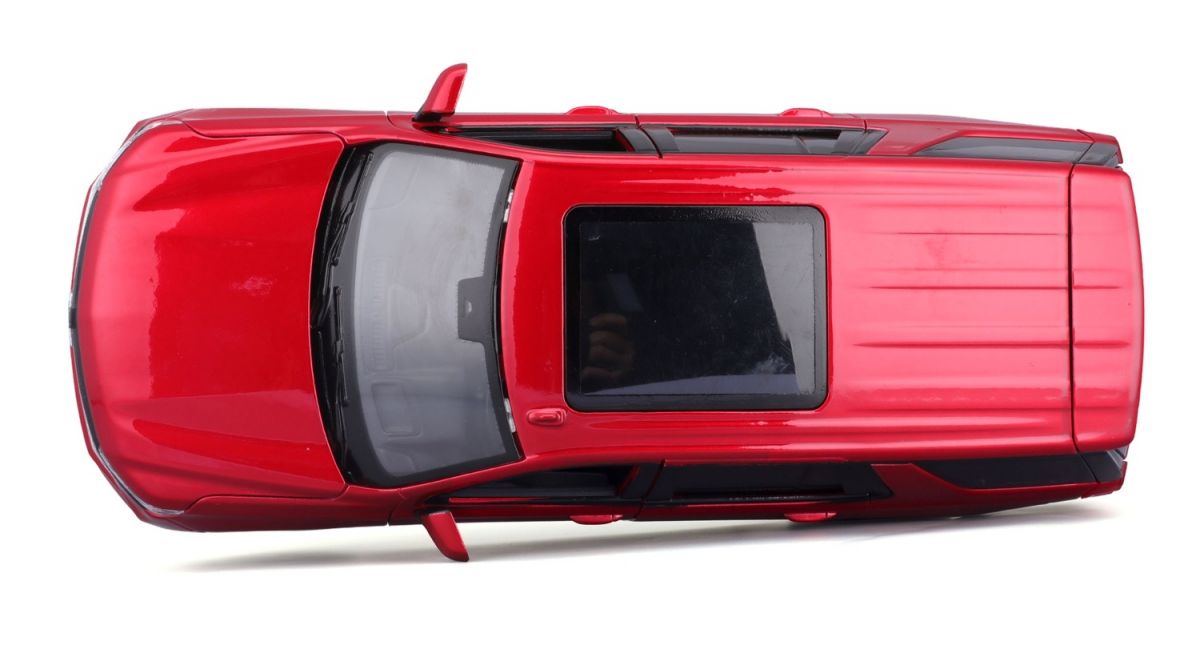 Автомодель в масштабе 1:24 - 2021 Chevy Tahoe красный  фото 4