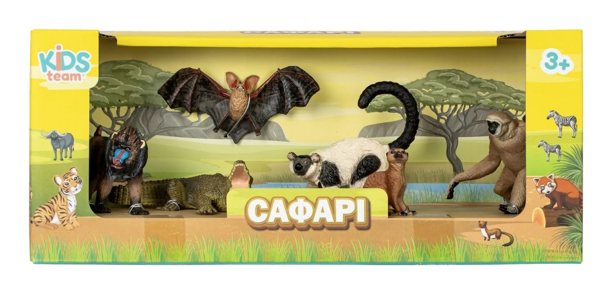 Набор игрушек животных Сафари в ассортименте  фото 4