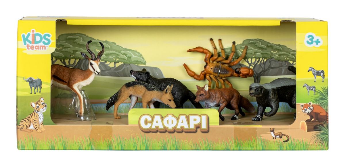 Набор игрушек животные Сафари в ассортименте  фото 4