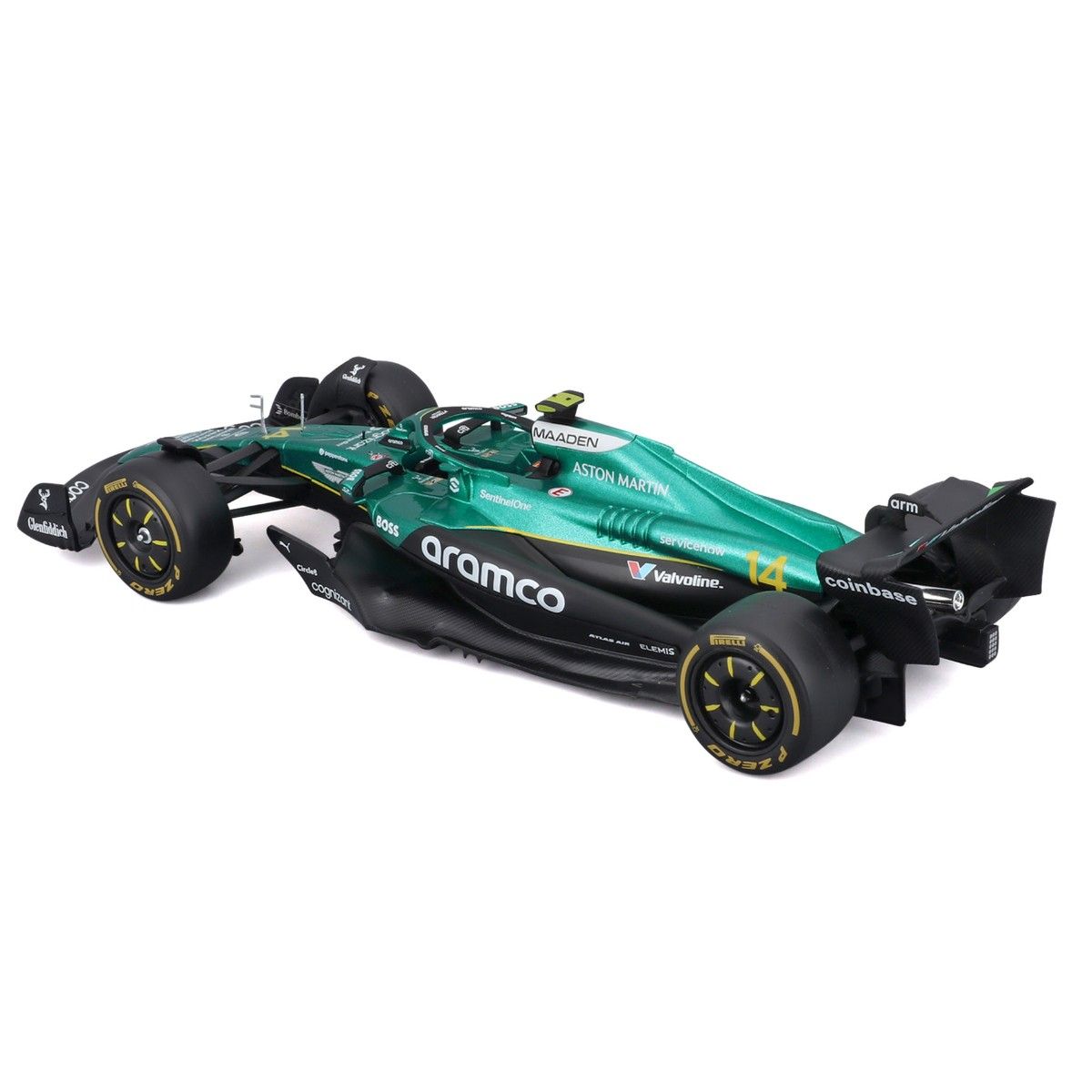 Автомодель з фігуркою – Aston Martin AMR25 (2025) (1:24)  фото 4
