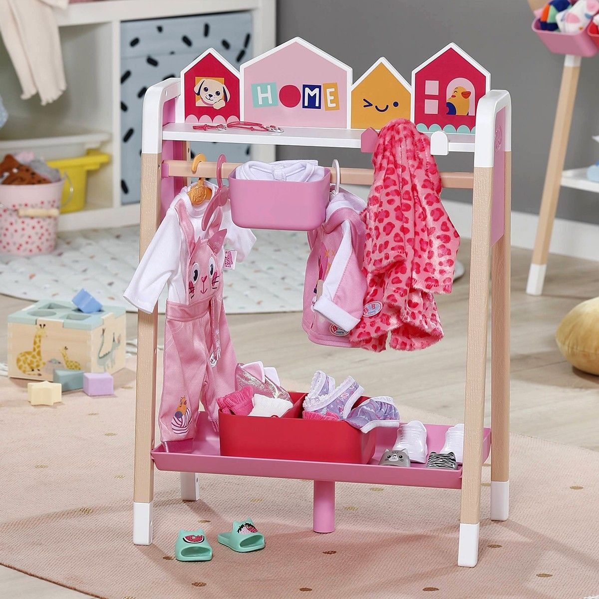 Игровой набор Baby Born – Стильная стойка для одежды  фото 4