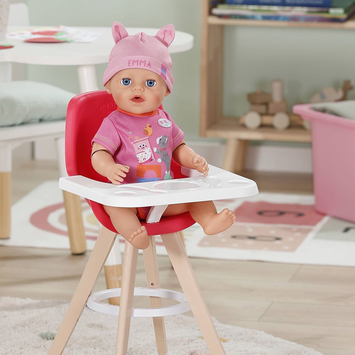 Стульчик для куклы Baby Born – Время кормления  фото 4