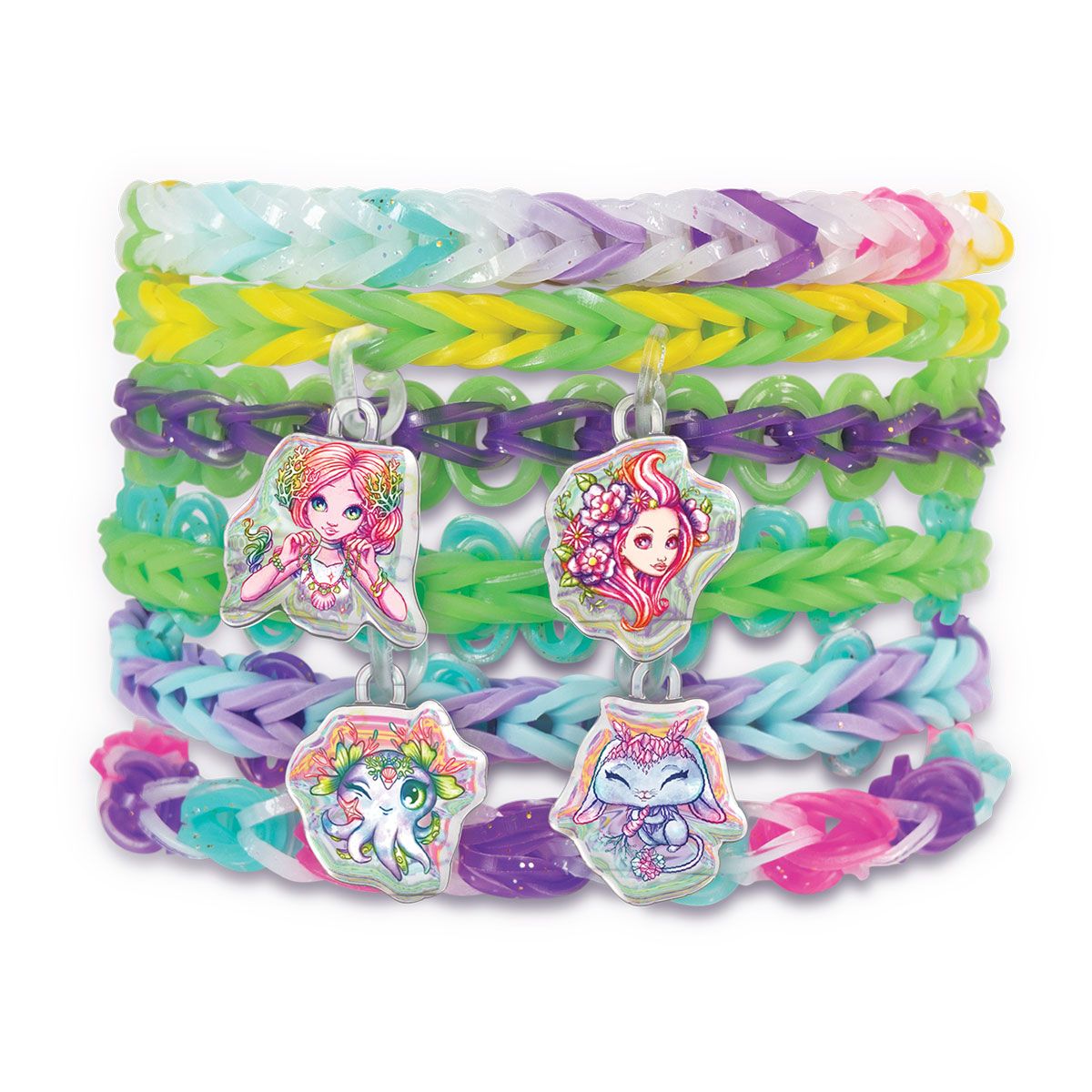 Набір для створення прикрас серії Rainbow Loom™ з підвісками – Небесна фантазія  фото 4