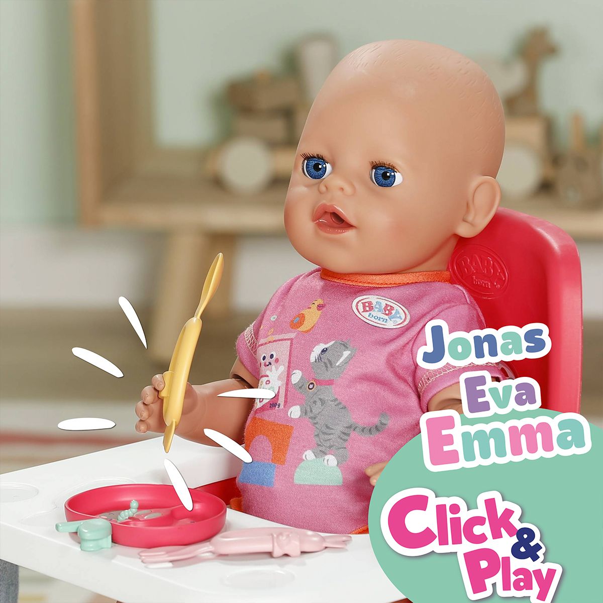 Набір посуду для ляльки Baby Born – Миле годування  фото 4
