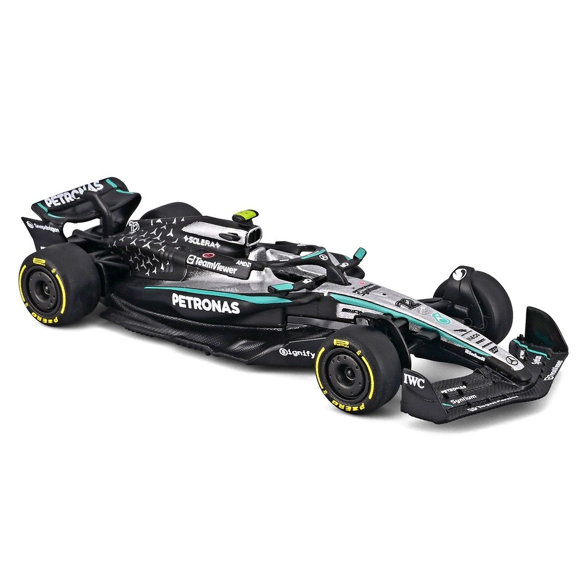 Автомодель - Mercedes-AMG F1 W16 (2025) (1:64)  фото 4