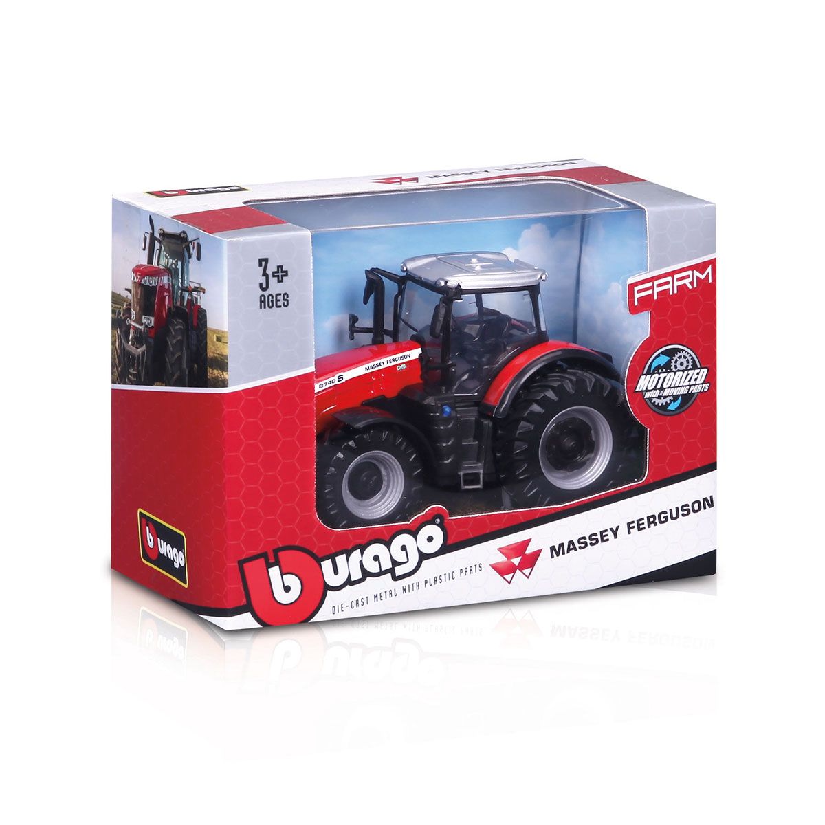 Модель - Трактор Massey Ferguson 8740S  фото 4