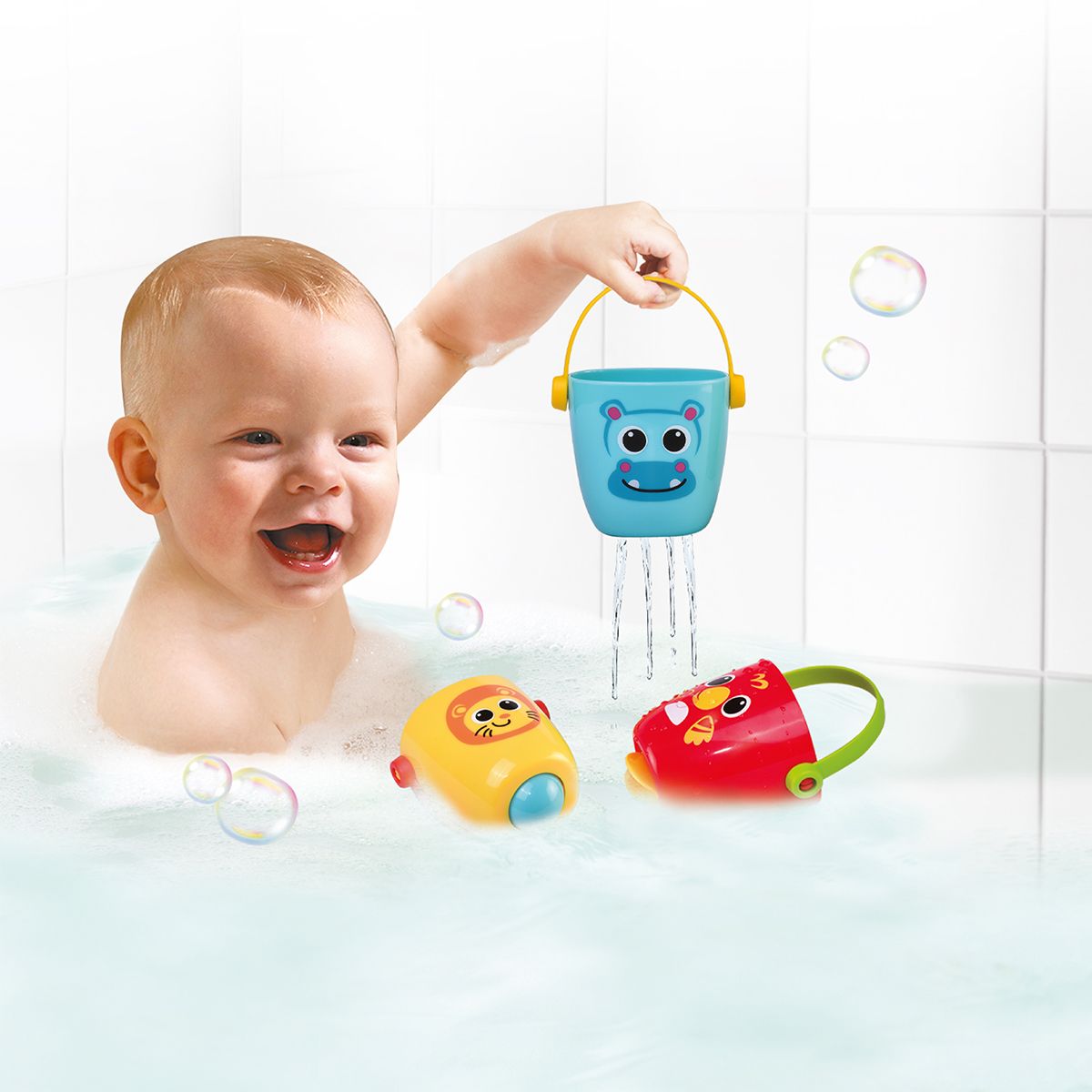 Іграшкові відерця для гри у ванній Kiddi Smart – Водограйчики  фото 4