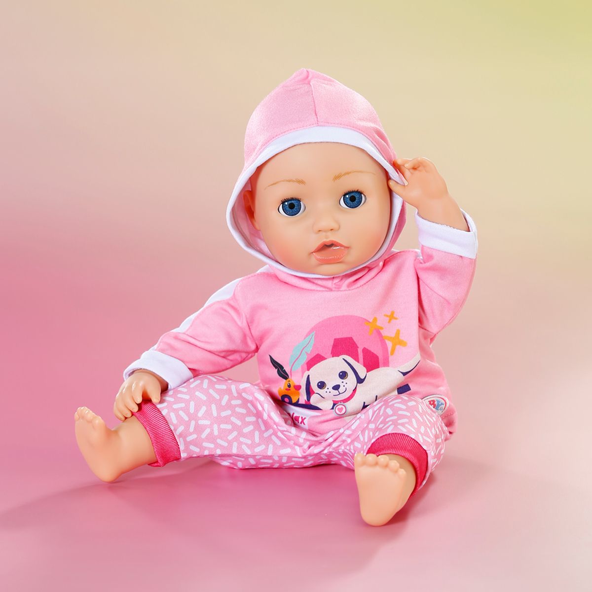 Набір одягу для ляльки Baby Вorn - Рожевий спортивний костюм  фото 4