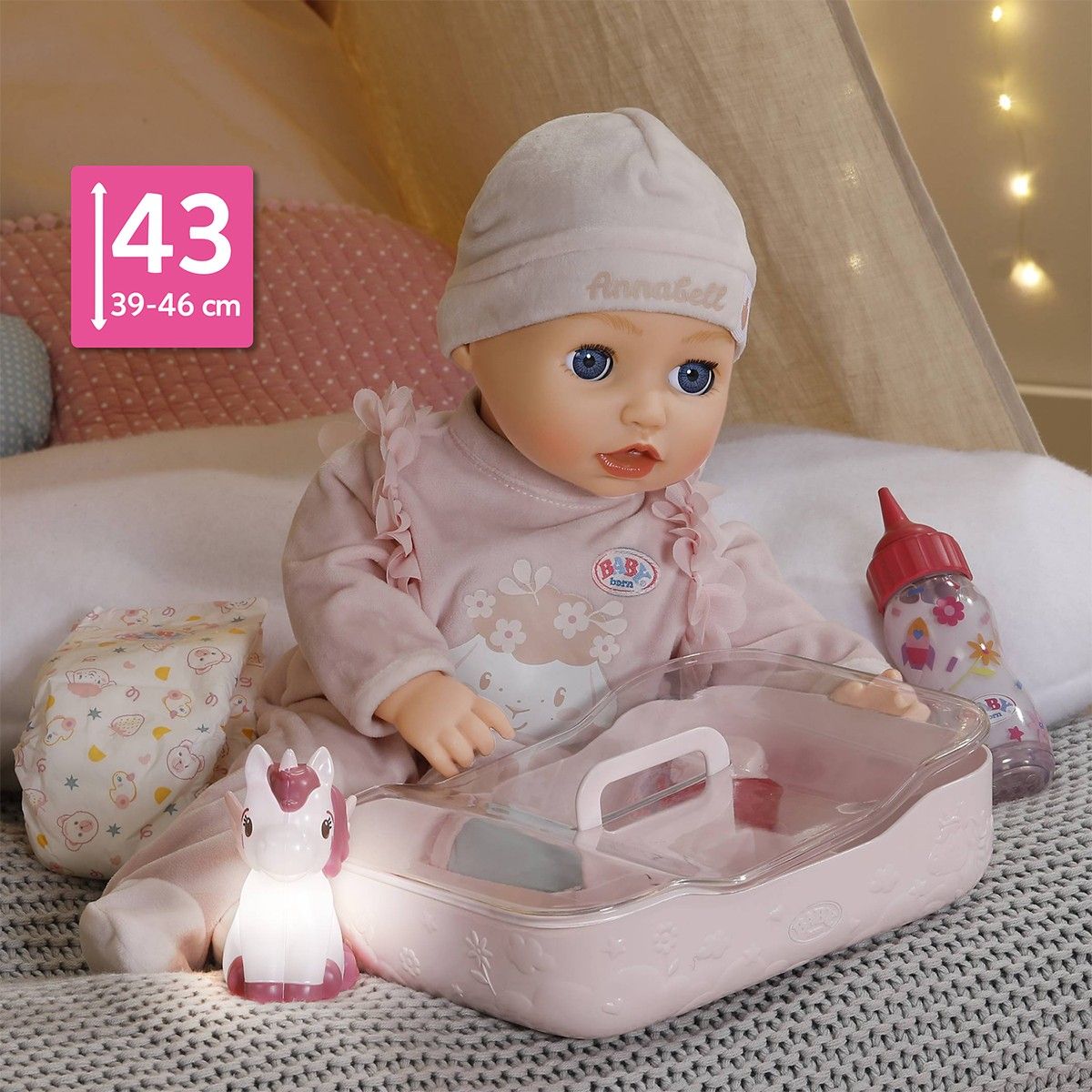 Набор аксессуаров для куклы Baby Born серии Забота единорога  фото 4