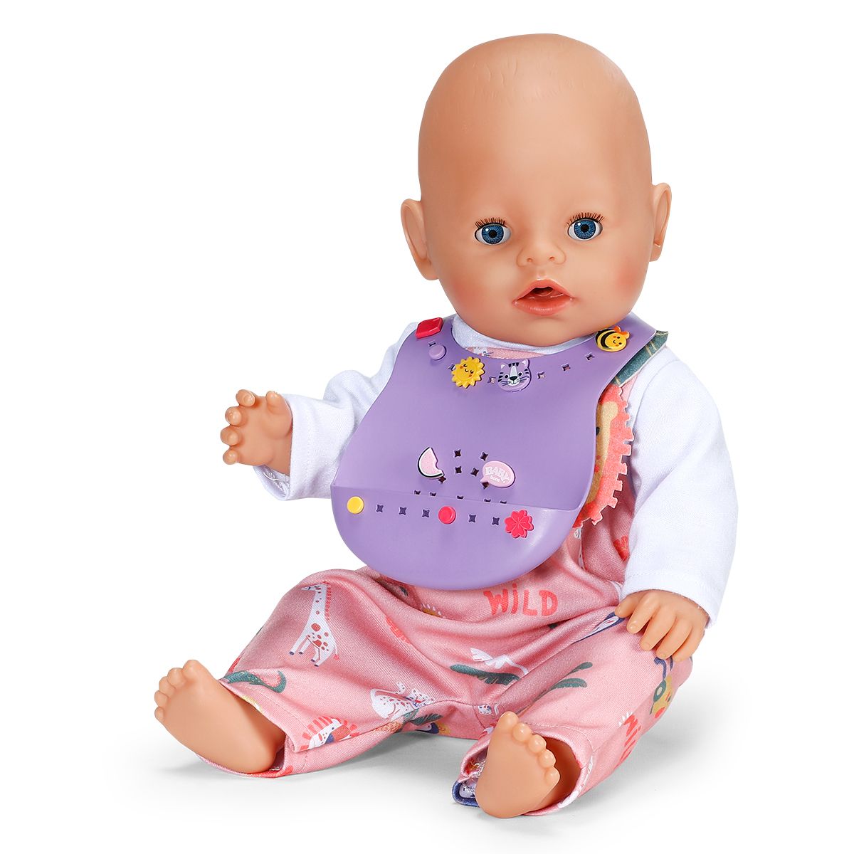 Нагрудник для куклы Baby Born серии Pinplay – Стильное кормление  фото 4