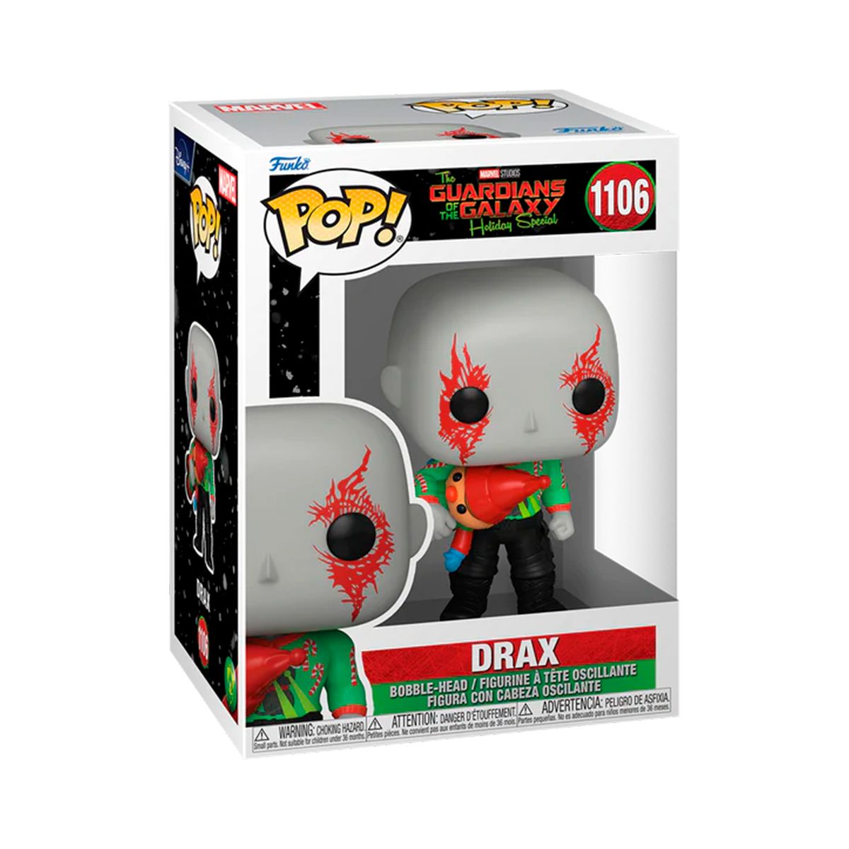 Игровая фигурка Funko Pop! серии Стражи галактики: Holiday Special – Дракс  фото 4