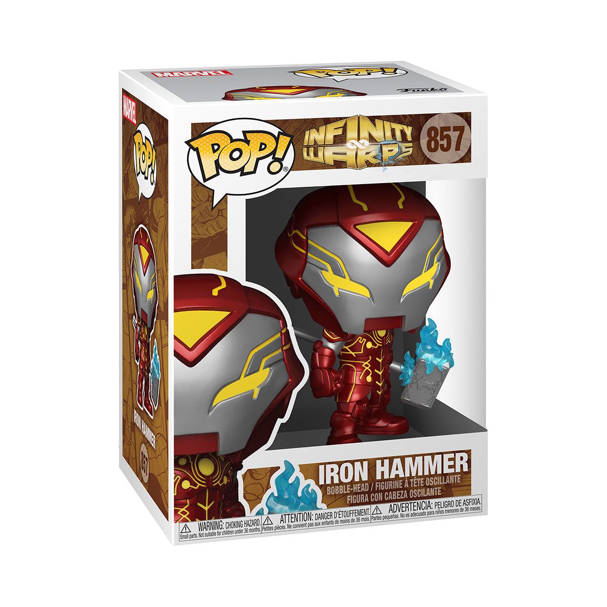 Игровая фигурка Funko POP! серии Мстители: Искажения бесконечности – Железный молот  фото 4