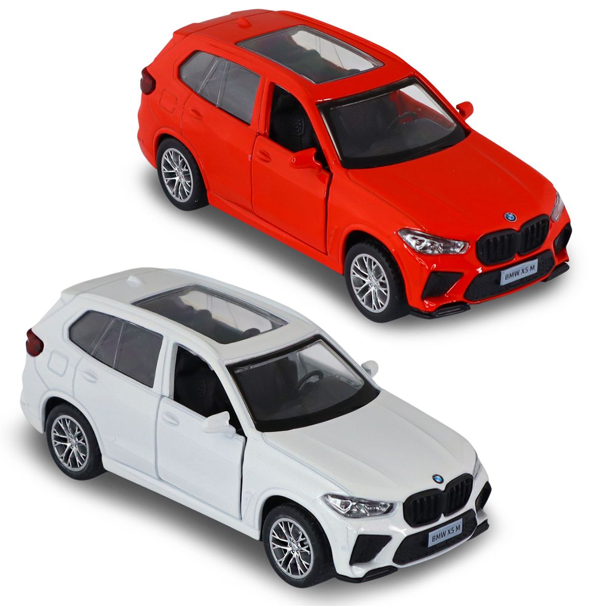 Автомодель – BMW X5 M (білий, червоний)  фото 4