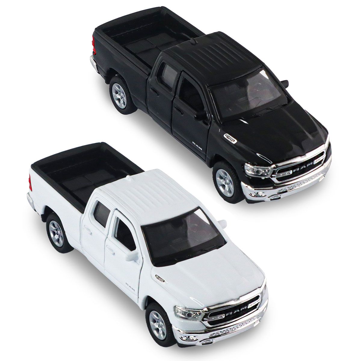 Автомодель - RAM 1500 2019 (білий, чорний)  фото 4
