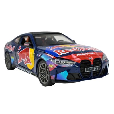 Машинка металева Автопром 1:24 BMW M4(G82) на батарейках світло, звук  фото 4